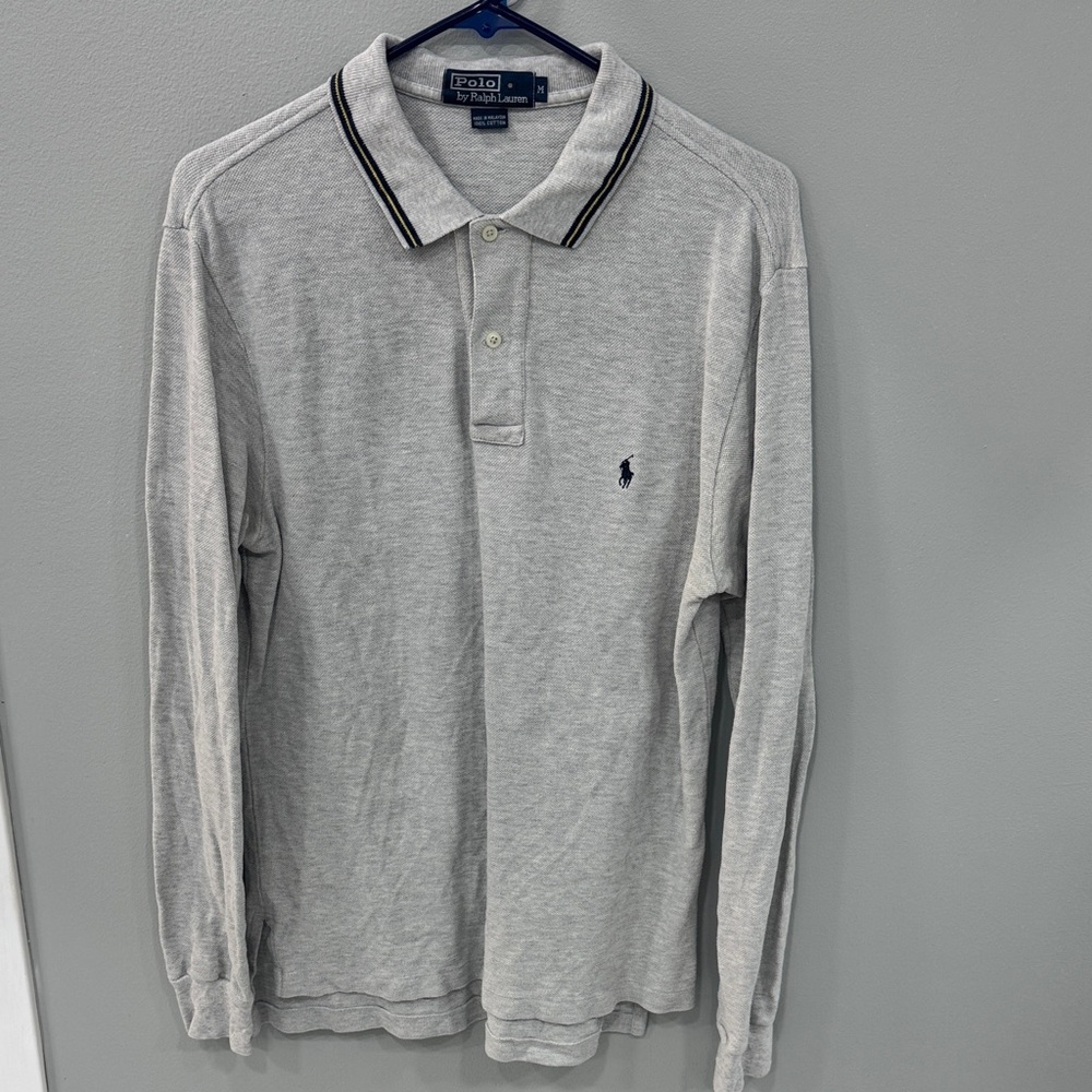 Ralph Lauren Light Gray Polo Shirt